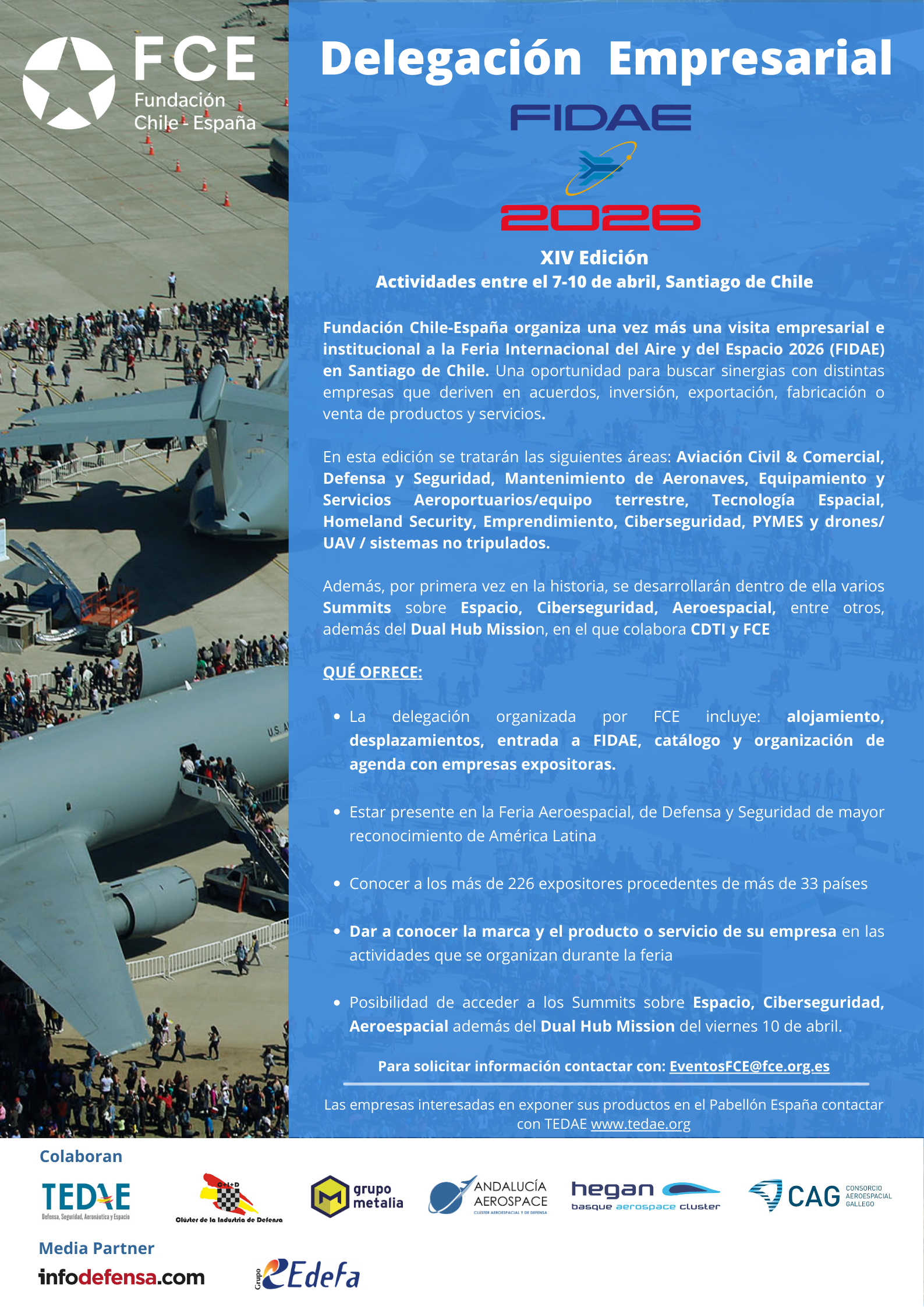 Delegación FIDAE 2026